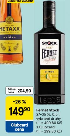 FERNET STOCK