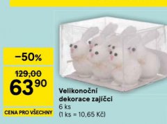 VELIKONO�N� DEKORACE ZAJ��CI