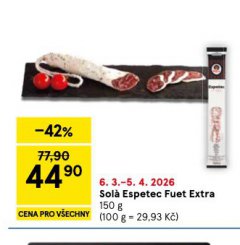 SOLÁ ESPETEC FUET EXTRA