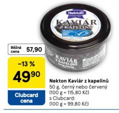 NEKTON KAVI�R Z KAPEL�N�