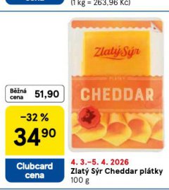 ZLAT� S�R CHEDDAR