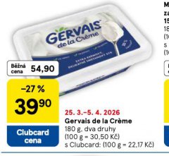GERVAIS DE LA CR�ME