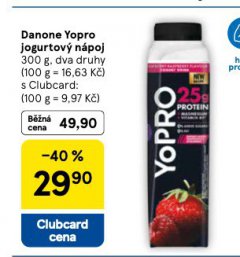 DANONE YOPRO JOGURTOV� N�POJ
