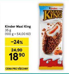 KINDER MAXI KING