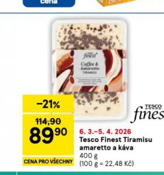 TIRAMISU AMARETTO A K�VA