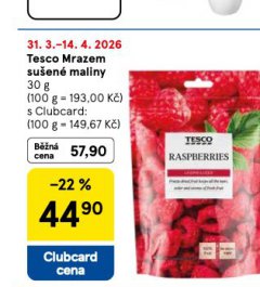 MRAZEM SU�EN� MALINY