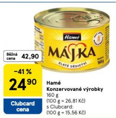 HAM� KONZERVOVAN� V�ROBKY