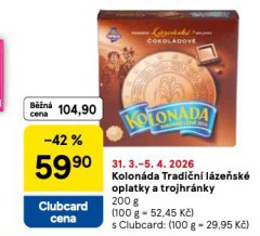 OPAVIA KOLON�DA TRADI�N� OPLATKY