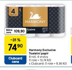 HARMONY TOALETN� PAP�R