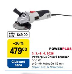 POWERPLUS �HLOV� BRUSKA