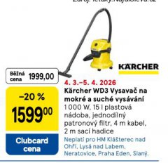 K�RCHER VYSAVA� NA MOKR� A SUCH� VYS�V�N�