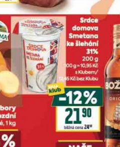 SMETANA KE �LEH�N� 31%