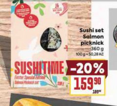 SUSHI SET SALMON PICKNICK