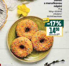 DONUT S MERU�KOVOU N�PLN�