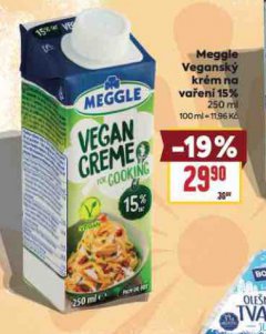 MEGGLE VEGANSK� KR�M NA VA�EN� 15%