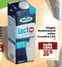 MEGGLE BEZLAKT�ZOV� ML�KO TRVANLIV� 1,5%
