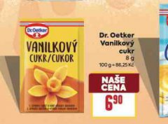 DR. OETKER VANILKOV� CUKR