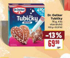 DR. OETKER TUBI�KY