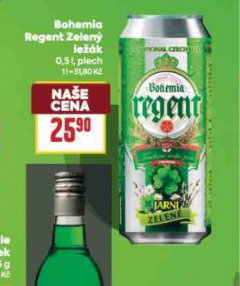 BOHEMIA REGENT ZELEN� LE��K