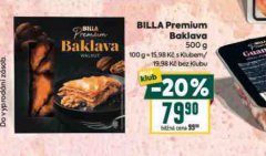 BILLA PREMIUM BAKLAVA