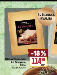 BILLA PREMIUM LE GRUY�RE