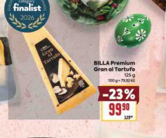 BILLA PREMIUM GRAN AL TARTUFO