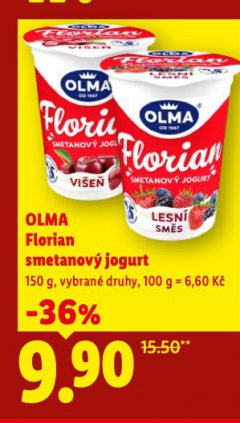 OLMA FLORIAN SMETANOV� JOGURT