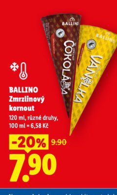 BALLINO ZMRZLINOV� KORNOUT