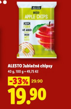 ALESTO JABLE�N� CHIPSY