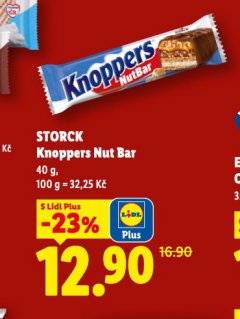 STORCK KNOPPERS NUT BAR