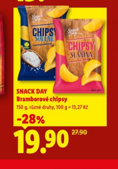 SNACK DAY BRAMBOROV� CHIPSY