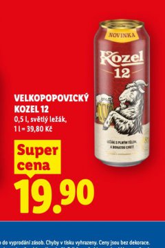 PIVO VELKOPOPOVICK� KOZEL 12