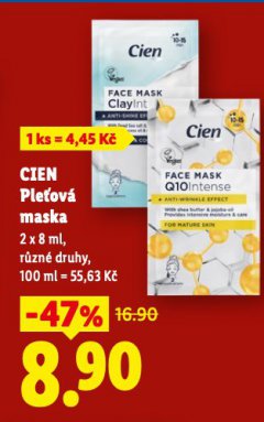 CIEN PLE�OV� MASKA