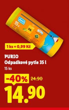 PURIO ODPADKOV� PYTLE 35 L