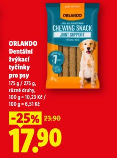ORLANDO DENT�LN� �V�KAC� TY�INKY PRO PSY