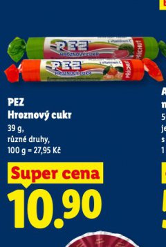 PEZ HROZNOV� CUKR