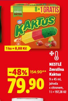 NESTL� ZMRZLINA KAKTUS
