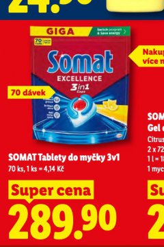 SOMAT TABLETY DO MY�KY 3v1