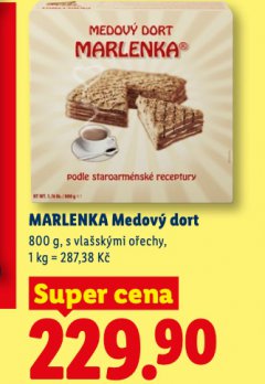 MARLENKA MEDOV� DORT