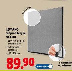 LIVARNO S͍ PROTI HMYZU NA OKNO