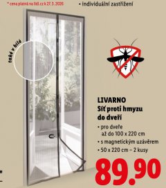 LIVARNO S͍ PROTI HMYZU DO DVE��