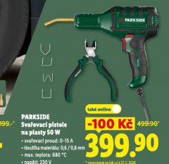 PARKSIDE SVA�OVAC� PISTOLE NA PLASTY