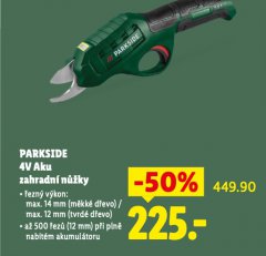 PARKSIDE AKU ZAHRADN� NَKY