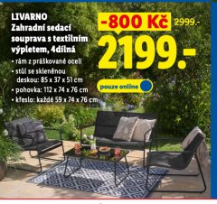 LIVARNO ZAHRADN� SEDAC� SOUPRAVA