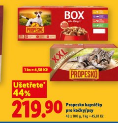 PROPESKO KAPSI�KY PRO PSY