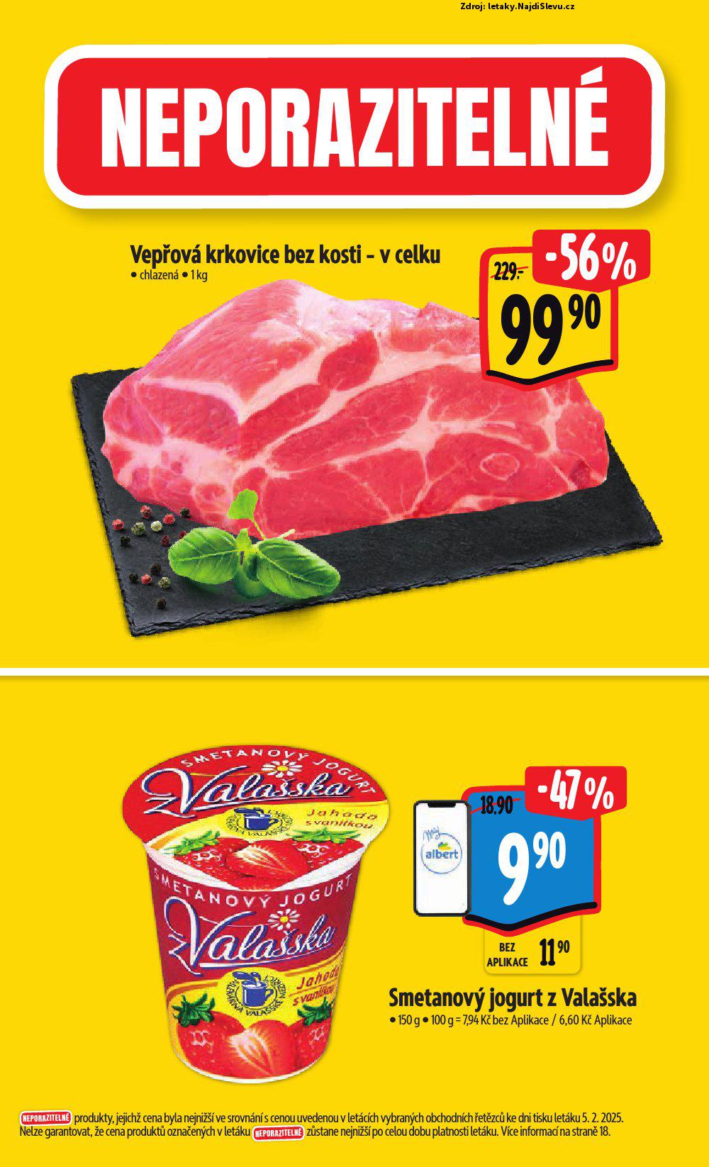 Strana 2 - letk Albert hypermarket (12. 2. - 18. 2. 2025)