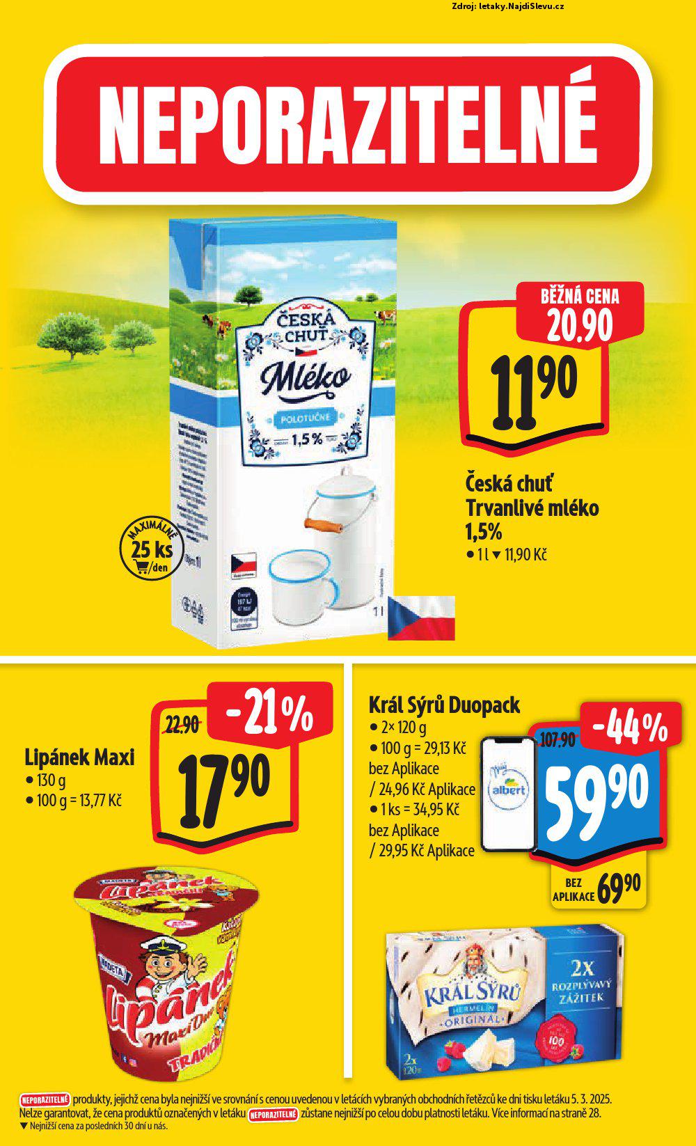Strana 3 - letk Albert hypermarket (12. 3. - 18. 3. 2025)