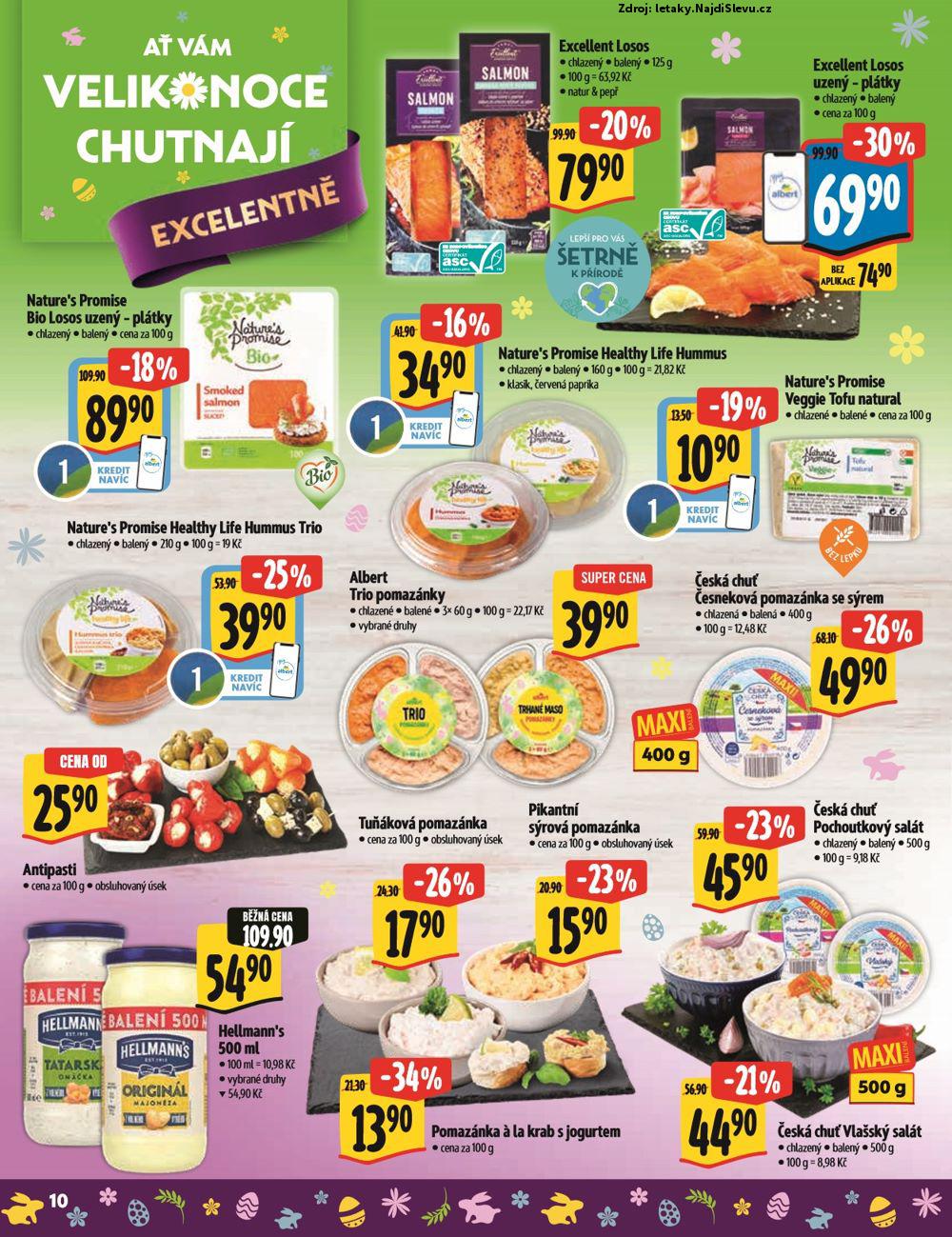 Strana 10 - leták Albert hypermarket (9. 4. - 20. 4. 2025)