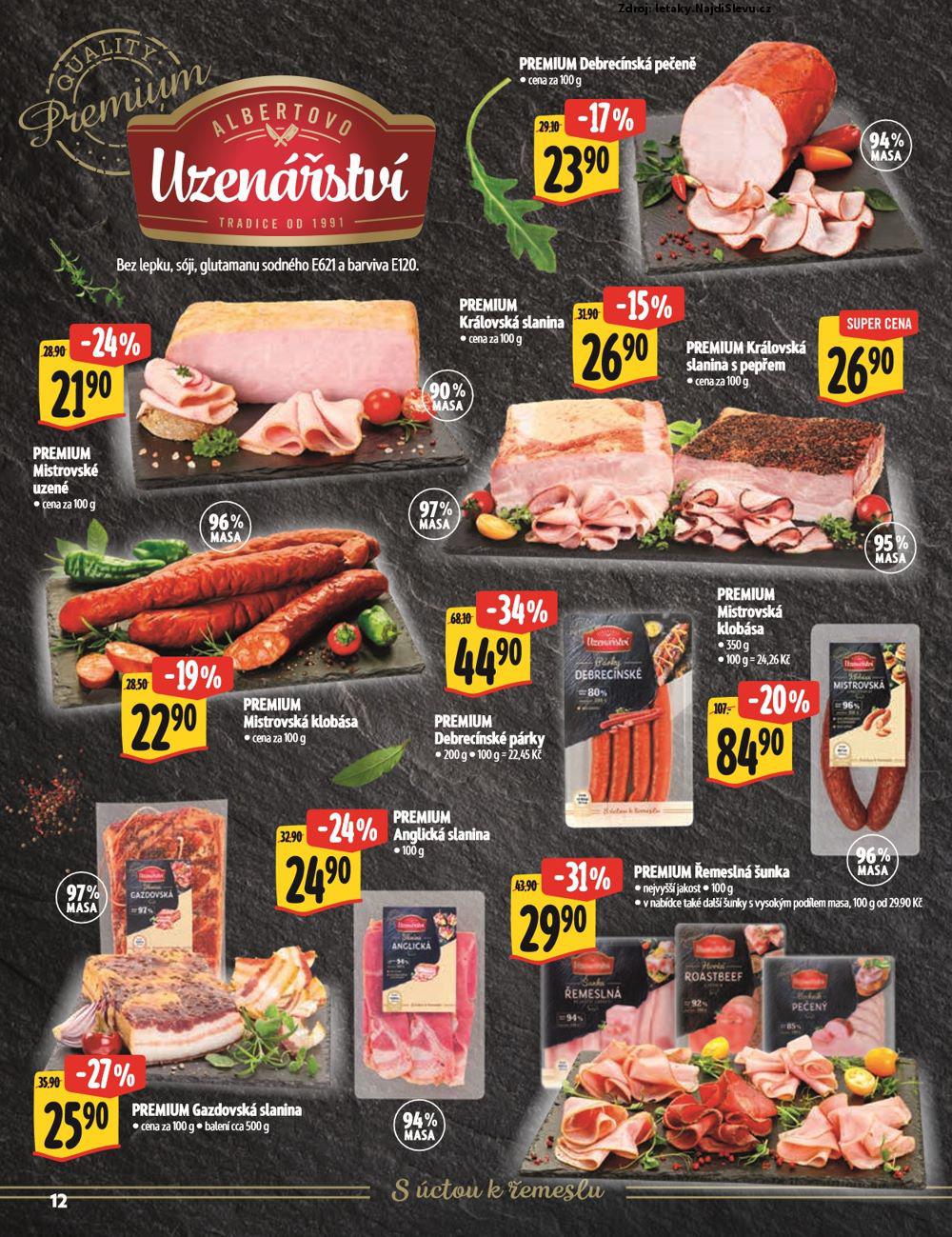 Strana 12 - leták Albert hypermarket (9. 4. - 20. 4. 2025)