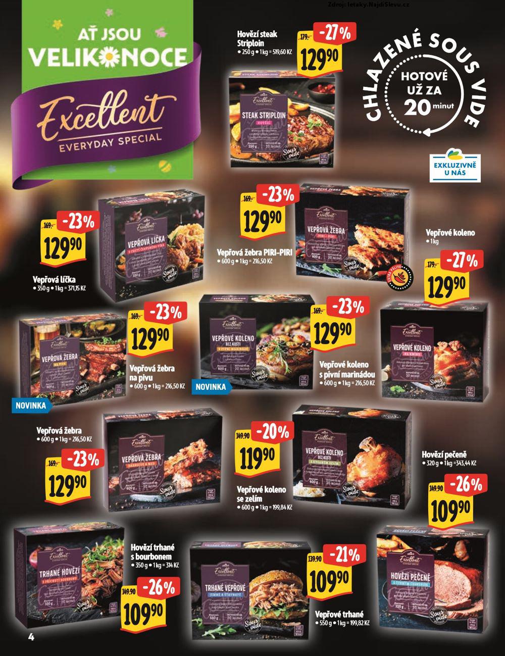 Strana 4 - leták Albert hypermarket (9. 4. - 20. 4. 2025)